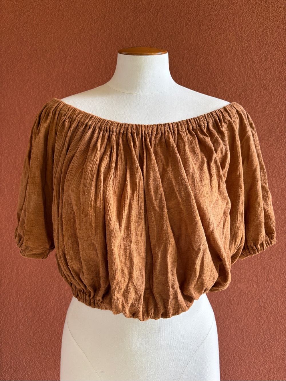 Cotton Gauze Handmade Top